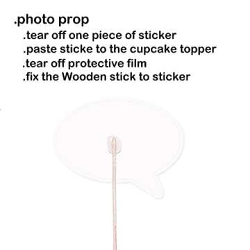 Baby Shower Photo Booth Props Navy Blue and Pink Boy or Girl Gender Reveal Party Supplies