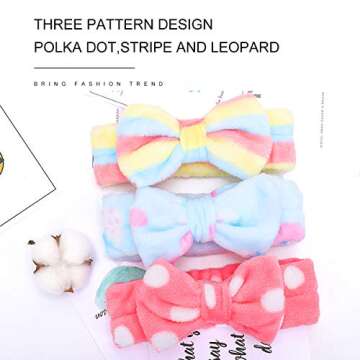 LADES Soft Skincare Headband – Adjustable & Stylish Hair Control