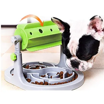 Ito Rocky Interactive Dog Cat Food Puzzle Toy for Fun Feeding