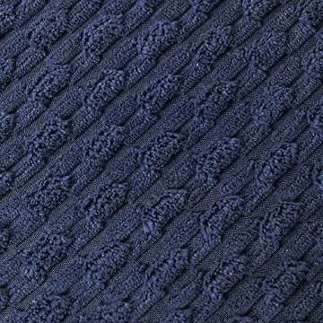 Fancy Homi Navy Blue Decorative Throw Pillow Covers