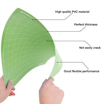 HTVRONT Cricut Cutting Mats 12x12 - 3 Pack for All Projects