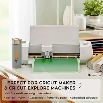 HTVRONT Cricut Cutting Mats 12x12 - 3 Pack for All Projects