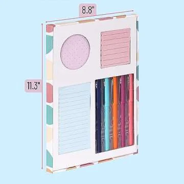 Mr. Pen Sticky Notes Gift Set, 305 pcs with Pens