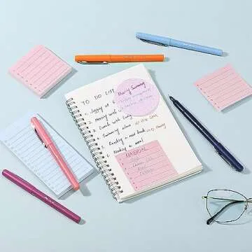 Mr. Pen Sticky Notes Gift Set, 305 pcs with Pens