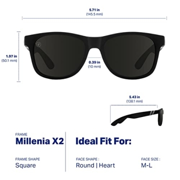 Stylish Blenders M Class X2 Polarized Sunglasses for All