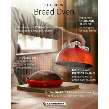 Le Creuset Bread Oven - Caribbean Enamel Finish