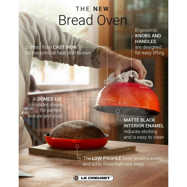 Le Creuset Bread Oven - Caribbean Enamel Finish