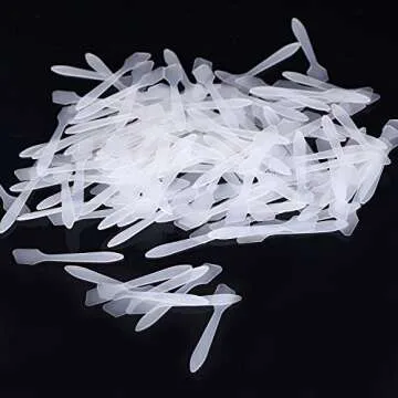 Senkary 200 Disposable Cosmetic Spatulas for Skincare