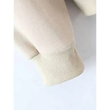 MakeMeChic Women's Oversized Zip Up Hoodie for Style