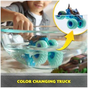 Monster Jam Color Changing Trucks for Kids 3+