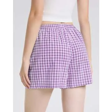 LOMON Women’s Cotton Boxer Shorts for Summer Style & Comfort