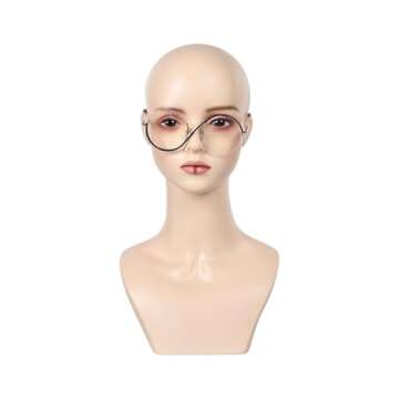 Pacreck Elphaba Cosplay Glasses Wicked Witch Costume Accessories Movie Halloween Cosplay Outfits Pro...