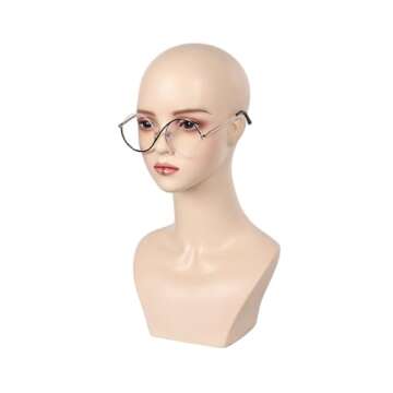 Pacreck Elphaba Cosplay Glasses Wicked Witch Costume Accessories Movie Halloween Cosplay Outfits Props Oversized