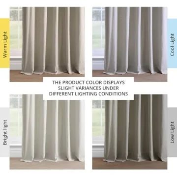 HPD Half Price Drapes Room Darkening Curtains in Fresh Khaki