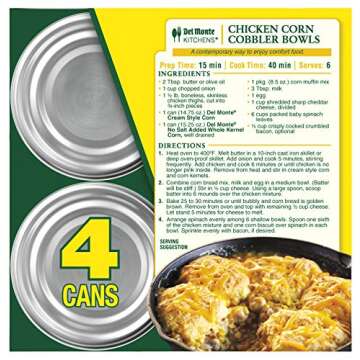 Del Monte Golden Sweet Corn 15.25 Oz - No Salt Added