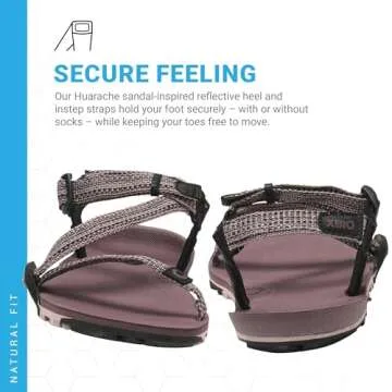 Xero Shoes Barefoot Sandals for Women | Z-Trail EV Hiking Sandals for Women | Zero Drop, Wide Toe Box, Minimalist | Dusty Rose, Size 5