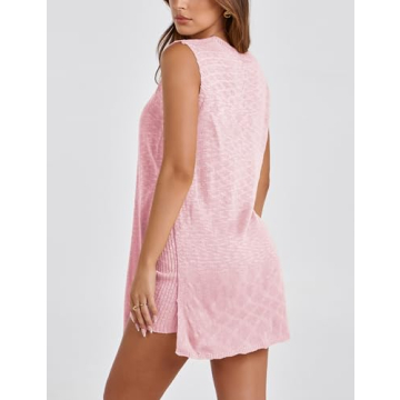 UANEO Women Summer Lounge Set Comfortable Stylish Outfit