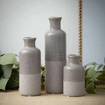 Stylish Sullivans Ceramic Vase Set for Home Decor
