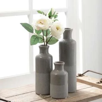Stylish Sullivans Ceramic Vase Set for Home Decor