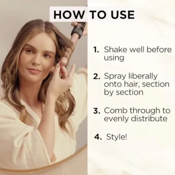 Hair Food Coconut & Argan Oil Heat Protectant Spray