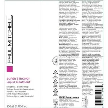 Paul Mitchell Super Strong Liquid Treatment, Strengthens + Repairs Damage, For Damaged Hair, 8.5 fl. oz.