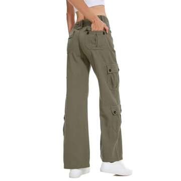 XKBHYD Y2k Pants Baggy Jeans for Women Girls' Fashion Black Cargo Pants Women Low Rise Jeans Womens ...