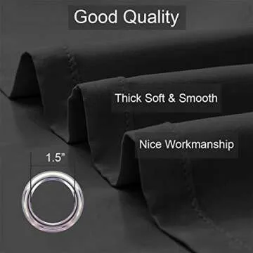 Buy LA PALMA Thermal Insulated Blackout Curtains Now