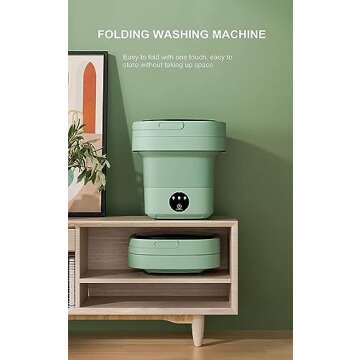 Portable Mini Washer for Easy Travel & Small Spaces