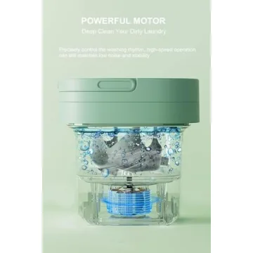 Portable Mini Washer for Easy Travel & Small Spaces