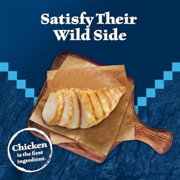 Blue Buffalo Wilderness Crunchy Cat Treats - Grain-Free & Natural