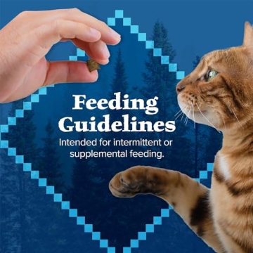 Blue Buffalo Wilderness Crunchy Cat Treats - Grain-Free & Natural