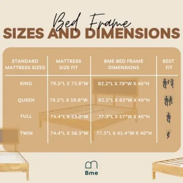 Bme Nipe Queen Bohemian Bed Frame - Rustic Style