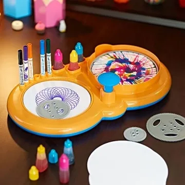 Crayola Spin & Spiral Art Station for Kids Ages 6-9