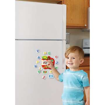 LeapFrog Tad's Phonics Magnetic Letter Set for Kids