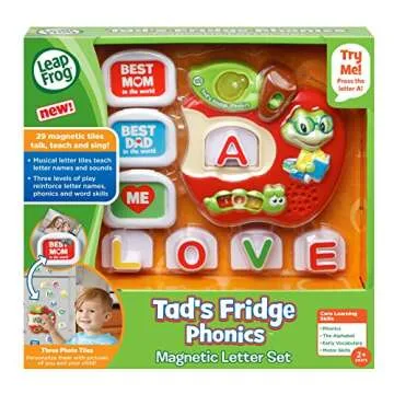 LeapFrog Tad's Phonics Magnetic Letter Set for Kids