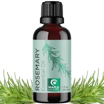 Pure Rosemary Essential Oil for Hair and Aromatherapy