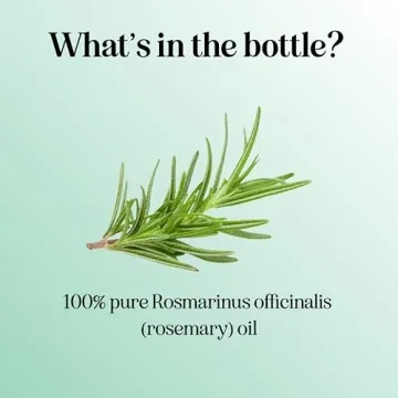 Pure Rosemary Essential Oil for Hair and Aromatherapy
