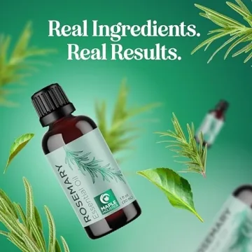 Pure Rosemary Essential Oil for Hair and Aromatherapy