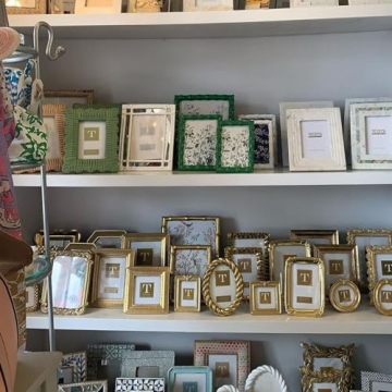 Antique Gold Beaded Edge Picture Frames Set of 3