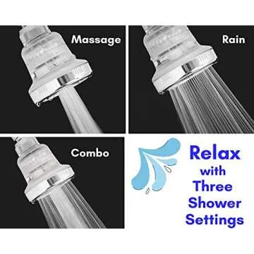 Shower Filter for Hard Water - Premium Water Softener