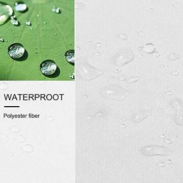 Uphome 72x72 Boho Shower Curtain Black and White Fabric Bathroom Curtains Set with Hooks, Chic Triangle and Geometric Tassel Bath Curtain, Heavy Duty and Waterproof for Modern Hotel Decor