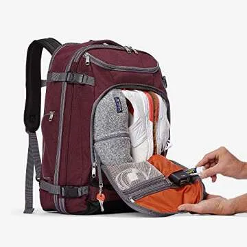ebags Mother Lode Travel Backpack (Sinful Red)