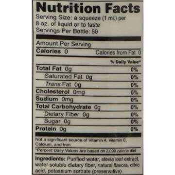 SweetLeaf Sweet Drops - Liquid Stevia Sweetener, Zero Calories, Gluten Free, Keto Friendly