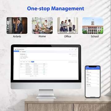 Smart Lock,CATCHFACE Fingerprint Door Lock Keyless Entry Door Lock Biometric Door Lock TTlock Smart Lock Fingerprint Door Handle Digital Door Lock Smart Door Lock WiFi Door Locks(Satin Nickel)