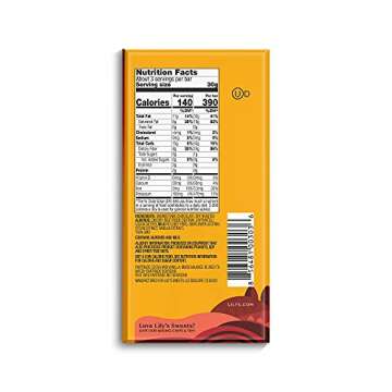 Lily's Chocolate Variety 6 Pack | Made with Stevia, No Added Sugar, Low- Carb, Keto Friendly | 6 Flavors, 1 Bar each | Sampler, Gift Set