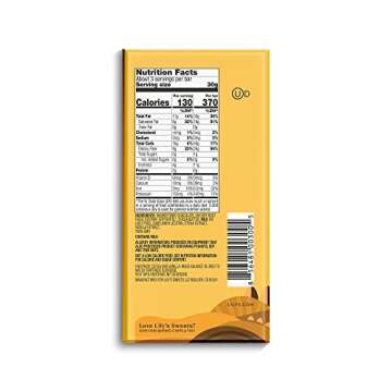 Lily's Chocolate Variety 6 Pack | Made with Stevia, No Added Sugar, Low- Carb, Keto Friendly | 6 Flavors, 1 Bar each | Sampler, Gift Set