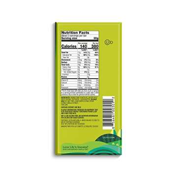 Lily's Chocolate Variety 6 Pack | Made with Stevia, No Added Sugar, Low- Carb, Keto Friendly | 6 Flavors, 1 Bar each | Sampler, Gift Set