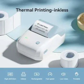 NIIMBOT B1 Bluetooth Label Maker for Easy Labeling