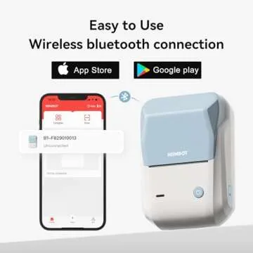 NIIMBOT B1 Bluetooth Label Maker for Easy Labeling