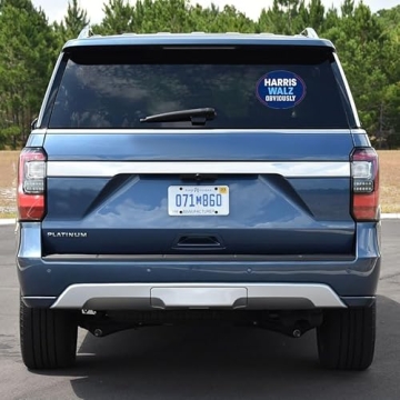 Harris Walz 2024 Waterproof Bumper Stickers Pack